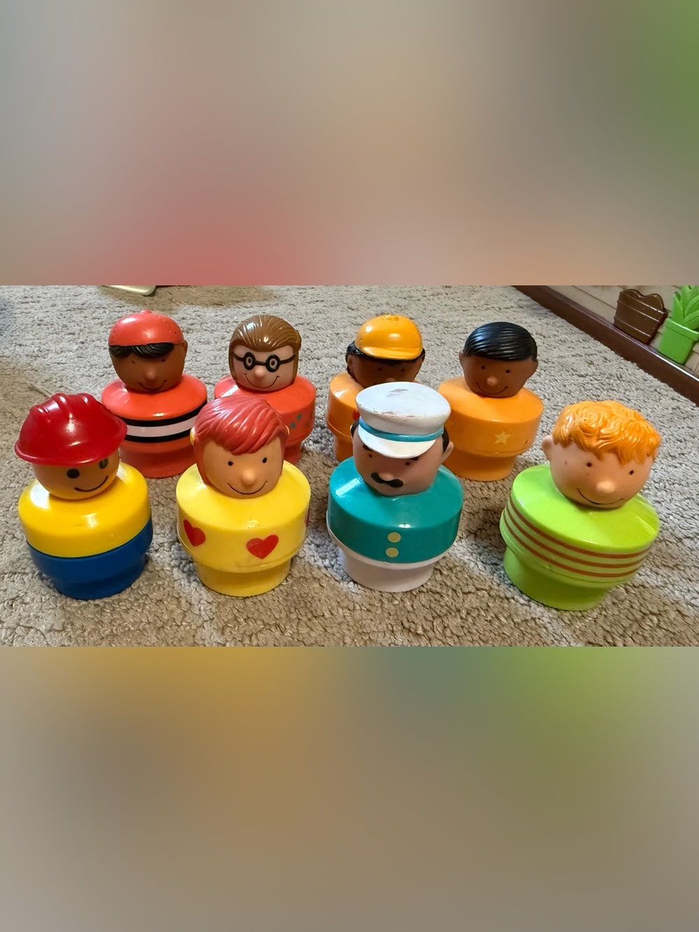 Vintage Fisher Price Chunky Little People